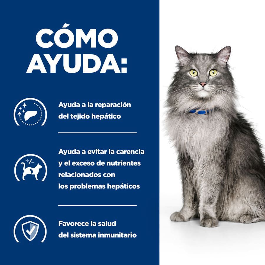 1.5 kg Hill's Prescription Diet Liver Care l/d Pollo pienso para gatos, , large Imagen numero 4